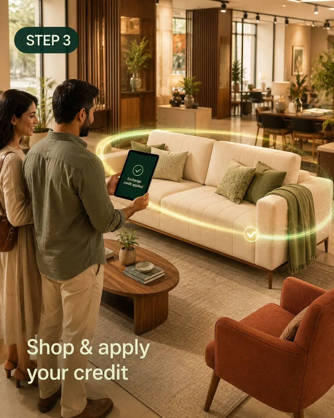 Shop & apply your credit
